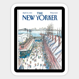 NEW YORKER APRIL 30TH, 1984 Sticker